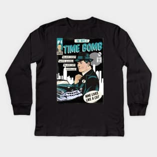 Tomb bomb Kids Long Sleeve T-Shirt